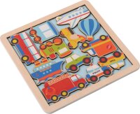 Holzpuzzles 5er Set