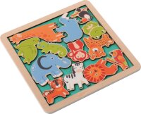 Holzpuzzles 5er Set