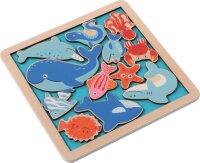 Holzpuzzles 5er Set