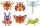 Magnetpuzzle Insekten 6er Set