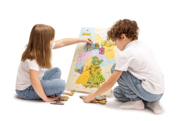 Magnetpuzzle Landkarte Deutschland