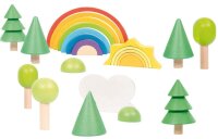Regenbogenlandschaft Bausteine
