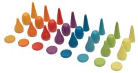 Regenbogen Legesteine