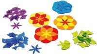Acryl Formen Mandala 7 Blumen