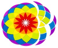 Acryl Form gro&szlig;es Mandala