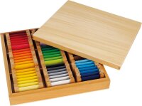 Montessori Farbt&auml;felchen Schattierungen 63 St&uuml;ck