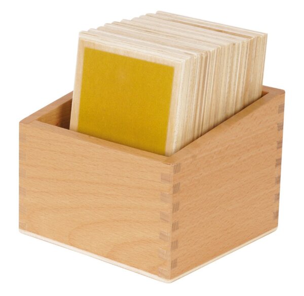 Montessori Tastt&auml;felchen grob-fein