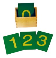 Montessori Sandpapier Ziffern