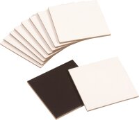 Magnet Leinwandquadrate klein 12er Set