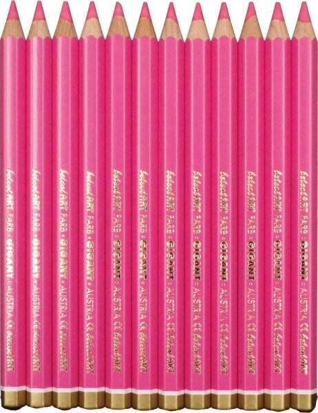 belcolART Farb Gigant 12 Stifte rosa