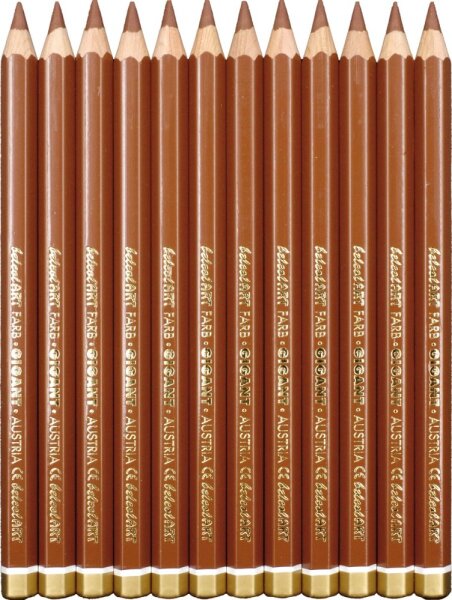 belcolART Farb Gigant 12 Stifte braun