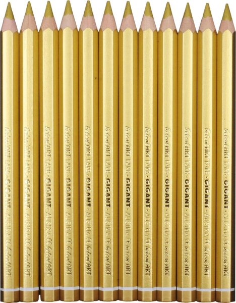 belcolART Farb Gigant 12 Stifte gold