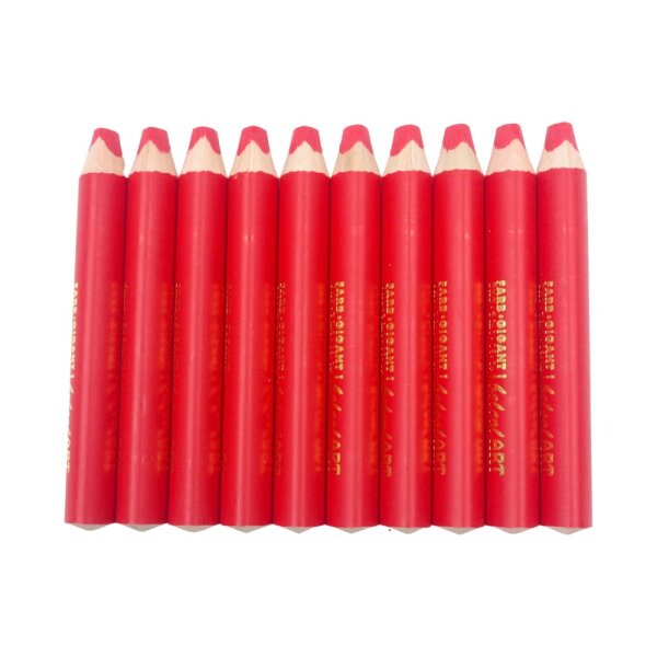belcolART Farb Gigant 3in1 Buntstift 10 St&uuml;ck rot
