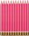 belcolART Farb Gigant Trigon 12 Stifte pink