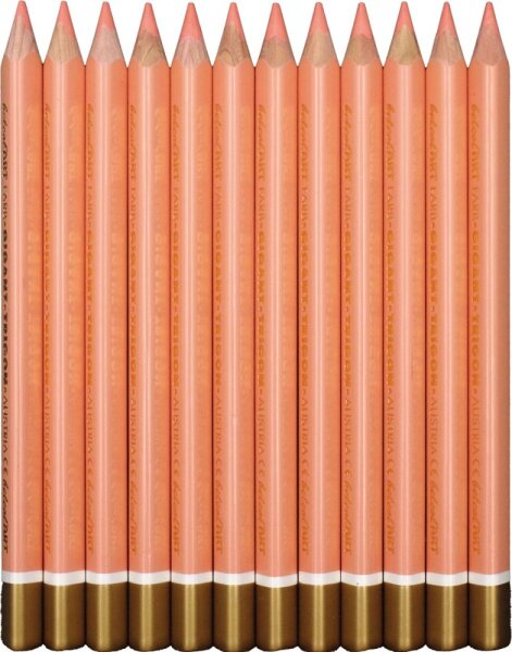 belcolART Farb Gigant Trigon 12 Stifte hellorange