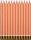 belcolART Farb Gigant Trigon 12 Stifte hellorange