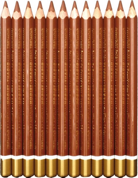 belcolART Farb Gigant Trigon 12 Stifte braun