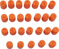 Fingerstempel ABC Gro&szlig;buchstaben