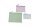 Utensilien-Taschen transparent, 3er Set