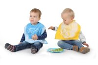 Babyl&auml;tzchen XXL mit Motiv blau/gelb - ausverkauft