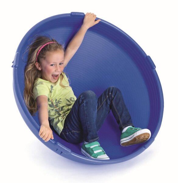 Spielkreisel blau