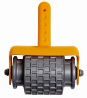 Motivroller orange Gittermuster