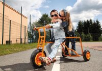 Dreirad Express mit Kindern