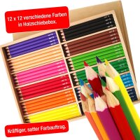 Buntstifte edu&sup3; Jumbo, 144er Set