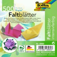 Faltbl&auml;tter 10x10 cm, 500er