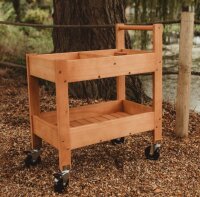 Outdoor Materialwagen mit Schiebegriff