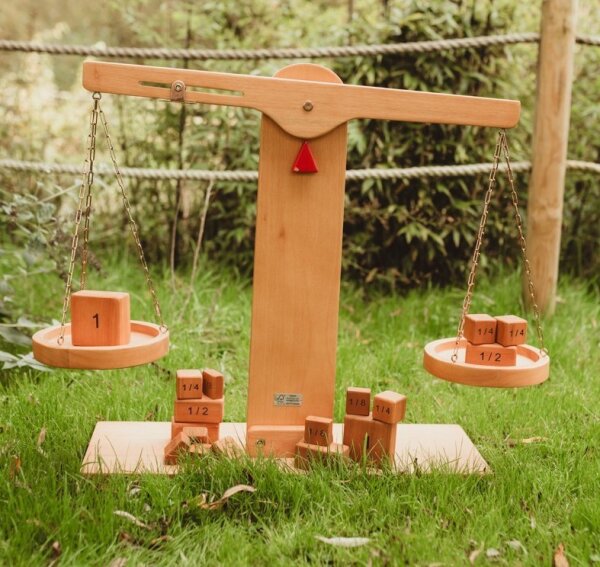 Outdoor Holzwaage