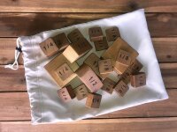 Gewichte zur Outdoor Holzwaage