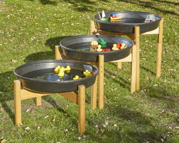 Outdoor Wasserspieltische, 3er Set