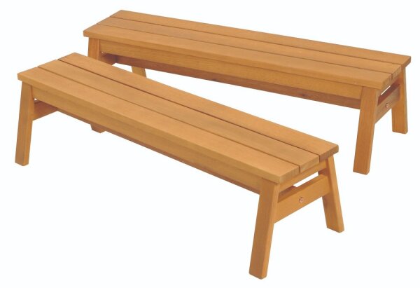 Outdoor Bank f&uuml;r Kinder, 2er Set