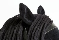 Steckenpferd schwarz Detail OHren