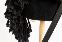 Steckenpferd schwarz Detail Schweif