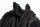 Steckenpferd schwarz Detail OHren