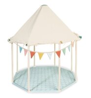 Pavillon Yuma offen mit Boden
