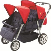 Krippenwagen faltbar - 4 Pl&auml;tze, versch. Farben