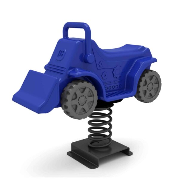 Federwippe Bulldozer
