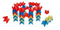 Eierbecher Blocks transparent 45 Teile