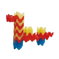 Eierbecher Blocks transparent 45 Teile