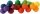 Regenbogen Knobelball