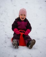 Schneerutscher Maxi rot