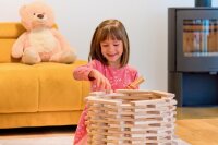 Stapelleisten Buche 78er Set