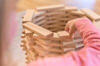 Stapelleisten Buche 78er Set