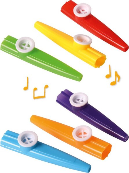Kazoo 6er Set