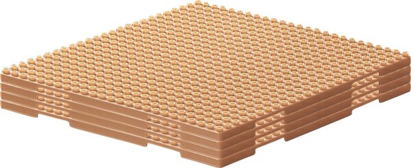 Klemmbausteine Junior Grundplatte 4er Set