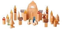 Build-My-Castle 119 Teile Transparent Acryl Holz