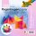 Faltbl&auml;tter Regenbogen 20x20cm,100er